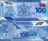 Trynidad i Tobago - 100 dolarów 2019 * ptak * polimer