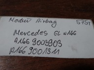 IDEALNY module control unit airbag MERCEDES GL W166 1 9