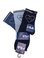 Detské ponožky FILA 3 páry 27-30