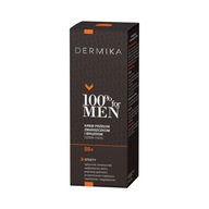DERMIKA_100% for Men Cream 50+ krem przeciw zmarszczkom i bruzdom na dzień/