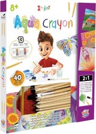 BUKI 22499 - Aqua Crayon Sada Akvarelových Vodných pasteliek