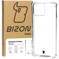 Etui przezroczyste Bizon do Zenfone 11 Ultra, plecki, case, elastyczne