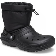 BUTY DAMSKIE ZIMOWE CROCS ŚNIEGOWCE KOZAKI CIEPŁE