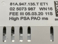 AUDI Q3 83A FANALE interna LED 81A947135T