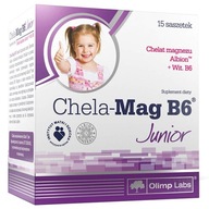 Olimp Chela-Mag B6 Junior horčík + vitamín B6 pre deti OLIMPEK 15x