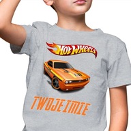 Detské tričko Hot Wheels Gray W 110