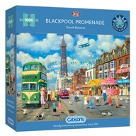 Gibsons Puzzle 1000 Promenada w Blackpool Anglia