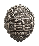 Odznaka Bezpartyjne Stow. BWP z lat 1893 - 1918