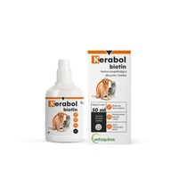 VETOQUINOL Kerabol Biotin 20ml na sierść i skórę