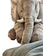 Slon set 3v1 deka vankúš maskot veľký plyšový medvedík hračky pre deti