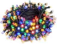 Karácsonyfa Lámpák Lánc 200 LED 20m Színes