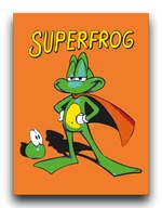 Superfrog - OBRAZ 40x30 - plakat gra amiga