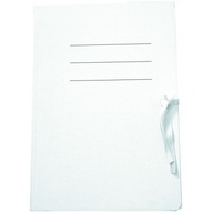 Kufrík A4 so stuhou na spisy 300g/m2 biely UNIPAP