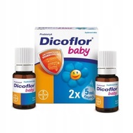 BAYER Dicoflor Baby probiotyk dla dzieci krople 2 x 5 ml