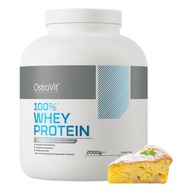 OstroVit 100% Whey Protein 2000 g WPC 80 KONCENTRAT Białko Serwatkowe BCAA