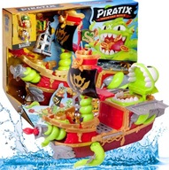 VEĽKÁ NÁMORNÁ LOĎ PIRATIX KRAKEN SHIP HRAČKA PRE DETI POKLADY ZLATO