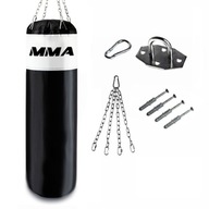 PEŁNY 130x35 WOREK TRENINGOWY BOKSERSKI 32 kg K1 MMA BOKS + OWIJKI GRATIS