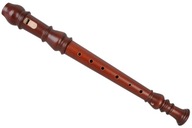 Drewniany markowy flet prosty sopranowy renesans