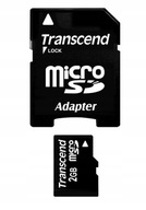 TRANSCEND 2 GB micro SD microSD 2GB + adap SD