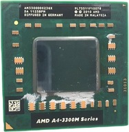 PROCESOR AMD A4-3300M AM3330HLX23GX 2x2.20-2.60GHz