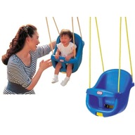 Little Tikes High Back Toddler Swing Huśtawka Głęboka 430900070 Niebieska