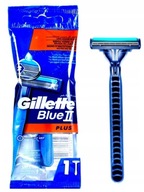 GILLETTE MASZYNKA DO GOLENIA BLUE II PLUS JEDNORAZOWA Z PASKIEM ALOESOWYM