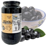 Černé olivy 935 ml DRYLOVANÉ španělské KIER