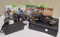 KONSOLA XBOX 360 250GB ZESTAW! 5 GIER