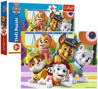 Puzzle dl dzieci 30 elementów Psi Patrol zawsze na czas TREFL 3+