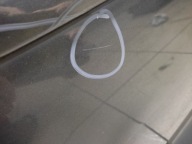 VW TOURAN door right rear part LAKIER LD7X