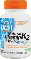 Doctor's Best Vitamín K2 MK7 MenaQ7 45mcg 60 vk