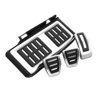 Pedálborítások VAG Audi A3 8V S3 RS3 manuális váltós modellekhez, rozsdamentes acél