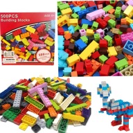 ÉPÍTŐKOCKÁK NAGY SZETT 500 DB-OS XXL