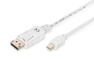 Kabel Mini DisplayPort - DisplayPort 4K 60Hz 1m