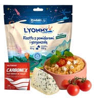 Lyofilizované jedlo Lyommy Rizoto s paradajkami a gorgonzolou 350g wege