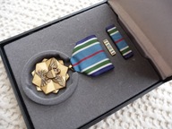 MEDAL JOINT SERVICE ACHIEVEMENT BARETKA MINIATURKA PUDEŁKO US ARMY USA