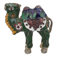 WIELBŁĄD figurka Cloisonné Japonia