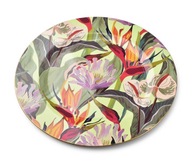 BLANCHE COLOURS Podtalerz kwiaty art.dekoracyjny 33x33x2cm, Mondex, HTOS953