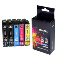 Atrament Masmo T2991 / T2992 / T2993 / T2993 / MA-X5(3) pre Epson čierna (black), červená (magenta), modrá (cyan), sada, žltá (yellow)