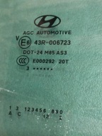Hyundai ix35 2013 window door right rear part