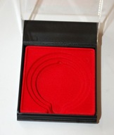 ETUI pudełko NA MEDAL czerwone 50|60|70 mm