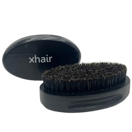 XHAIR Szczotka do brody z naturalnym włosiem czarna XH320056