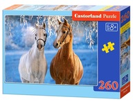 Puzzle Castorland Puzzle 260 elementów Zimowy koń 5904438027378