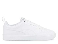 Buty miejskie młodzieżowe sneakersy białe PUMA RICKIE JR 384311 01 37.5