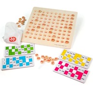 Bigjigs Toys: drevená hra Traditional Bingo