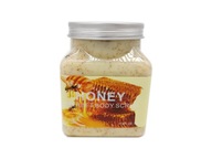 Telový peeling Wokali Honey 500 ml jemnozrnný