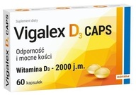 Vigalex D3 Caps 2000 j.m. 60 kapsułek E-Namex