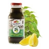 Nasza tłocznia Sok z młodej pokrzywy 100% 330 ml Naturalny Anemia Pokrzywa