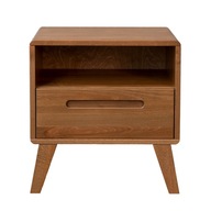 Nočný stolík bukový drevený blum užší nočný stolík s-40 cm