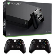 KONSOLA XBOX ONE X 1TB CZARNA + 2x PAD